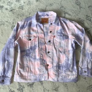 Levi’s tie-dye denim jacket